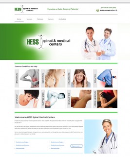 HESS Spinal Medical Centers (Responsive)